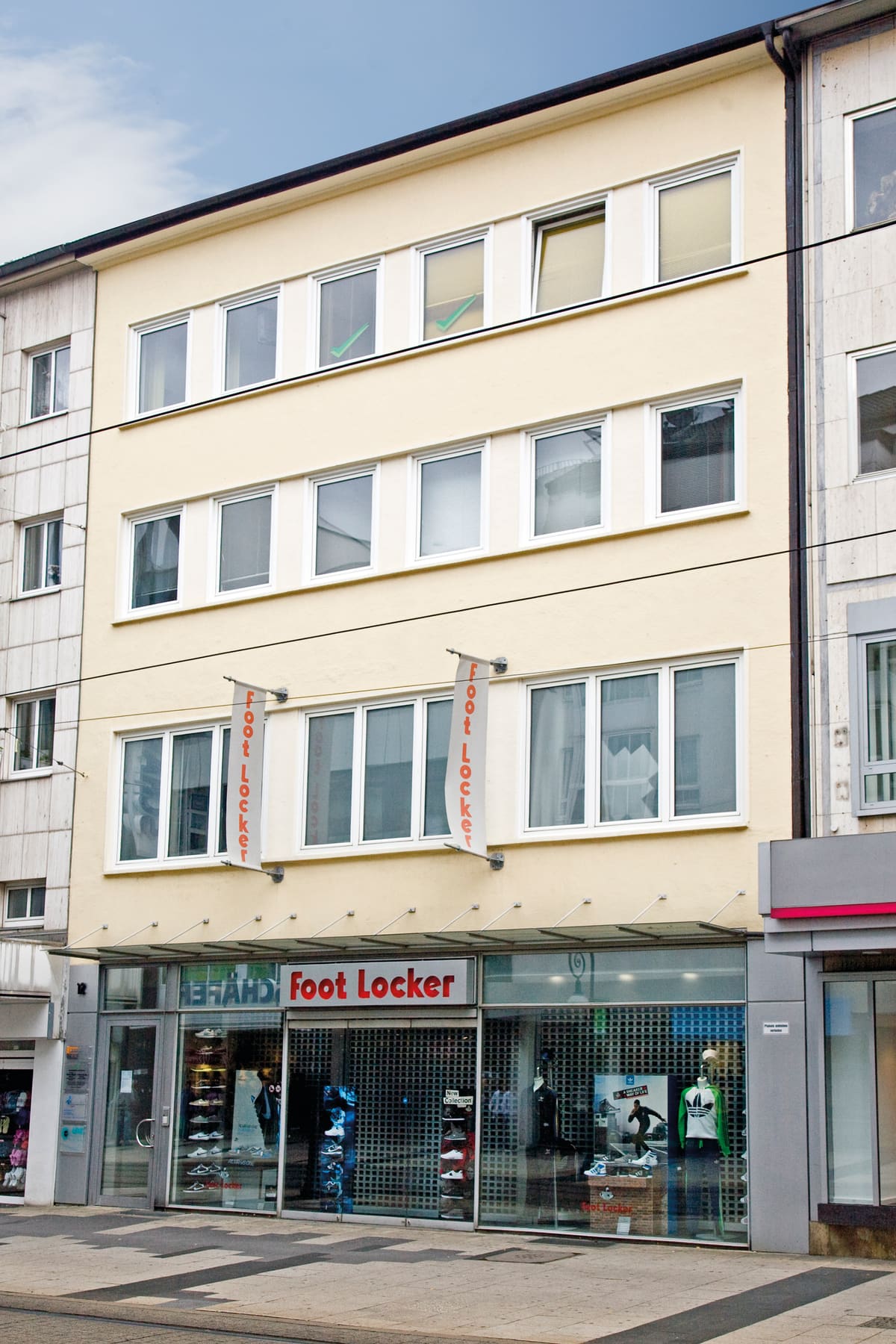 Häuserfront Obere Königsstraße – ein von Steinert Hausverwaltungen betreutes Objekt